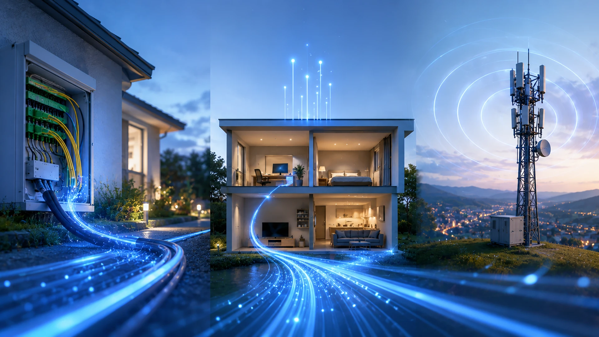 FTTH, FTTC, VDSL e FWA: differenze e quale scegliere per la tua azienda